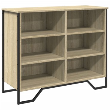vidaXL Ντουλάπι Sonoma Δρυς 91x35,5x74,5cm από Επεξεργασμένο Ξύλο 1 τεμ.