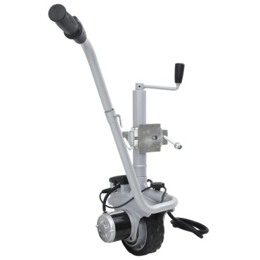 vidaXL Ποδαράκι Τρέιλερ Μηχανοκίνητο 12 V 350 W Αλουμινίου