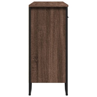 vidaXL Μπουφές Καφέ Δρυς 97x32,5x74,5cm από Επεξεργασμένο Ξύλο 1 τεμ.