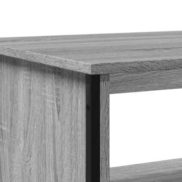 vidaXL Τραπεζάκι Σαλονιού Γκρι Sonoma 75x51x40cm Επεξεργασμένο Ξύλο 1 τεμ.