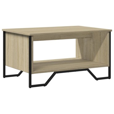 vidaXL Τραπεζάκι Σαλονιού Sonoma Δρυς 75x51x40cm Επεξεργασμένο Ξύλο 1 τεμ.