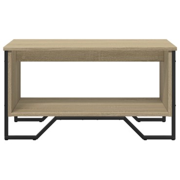 vidaXL Τραπεζάκι Σαλονιού Sonoma Δρυς 75x51x40cm Επεξεργασμένο Ξύλο 1 τεμ.