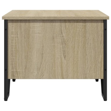 vidaXL Τραπεζάκι Σαλονιού Sonoma Δρυς 75x51x40cm Επεξεργασμένο Ξύλο 1 τεμ.