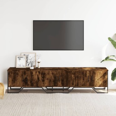 vidaXL Έπιπλο Τηλεόρασης Καπνιστή Δρυς 180x34x41cm Επεξ. Ξύλο
