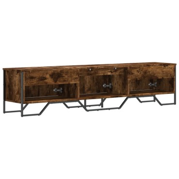 vidaXL Έπιπλο Τηλεόρασης Καπνιστή Δρυς 180x34x41cm Επεξ. Ξύλο