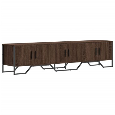 vidaXL Έπιπλο Τηλεόρασης Καφέ Δρυς 180x34x41cm Επεξ. Ξύλο