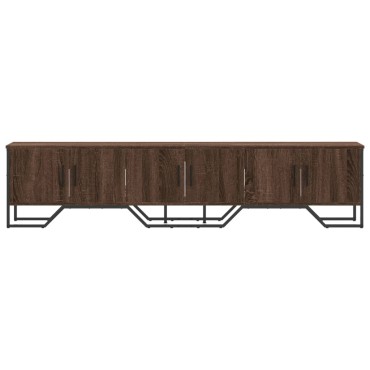 vidaXL Έπιπλο Τηλεόρασης Καφέ Δρυς 180x34x41cm Επεξ. Ξύλο