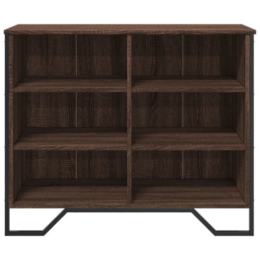 vidaXL Συρταριέρα Καφέ Δρυς 91x35,5x74,5cm από Επεξεργασμένο Ξύλο 1 τεμ.