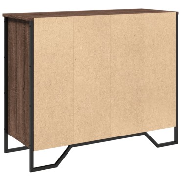vidaXL Συρταριέρα Καφέ Δρυς 91x35,5x74,5cm από Επεξεργασμένο Ξύλο 1 τεμ.