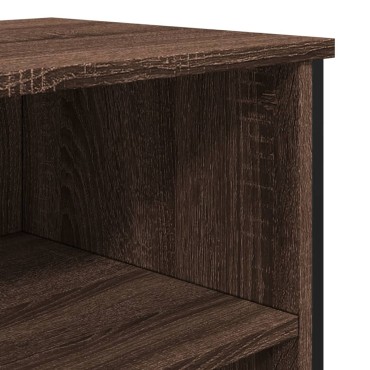 vidaXL Συρταριέρα Καφέ Δρυς 91x35,5x74,5cm από Επεξεργασμένο Ξύλο 1 τεμ.