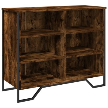 vidaXL Ντουλάπι Καπνιστή Δρυς 91x35,5x74,5cm Επεξεργασμένο Ξύλο 1 τεμ.