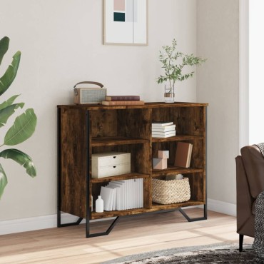 vidaXL Ντουλάπι Καπνιστή Δρυς 91x35,5x74,5cm Επεξεργασμένο Ξύλο 1 τεμ.