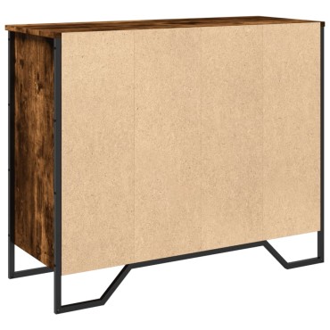 vidaXL Ντουλάπι Καπνιστή Δρυς 91x35,5x74,5cm Επεξεργασμένο Ξύλο 1 τεμ.
