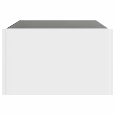 vidaXL Τραπεζάκι Σαλονιού Infinity LED Λευκό 70x50x30cm 1 τεμ.