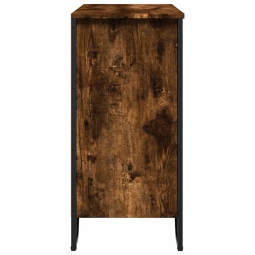 vidaXL Μπουφές Καπνιστή Δρυς 78x35,5x74,5cm από Επεξεργασμένο Ξύλο 1 τεμ.