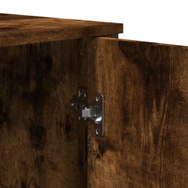 vidaXL Μπουφές Καπνιστή Δρυς 78x35,5x74,5cm από Επεξεργασμένο Ξύλο 1 τεμ.