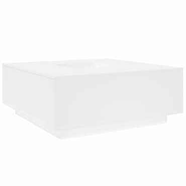 vidaXL Τραπεζάκι Σαλονιού Λευκό 100x100x40cm από Επεξεργασμένο Ξύλο 1 τεμ.