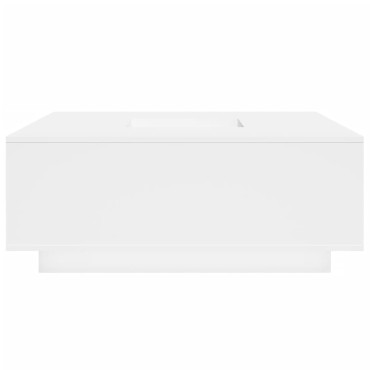 vidaXL Τραπεζάκι Σαλονιού Λευκό 100x100x40cm από Επεξεργασμένο Ξύλο 1 τεμ.