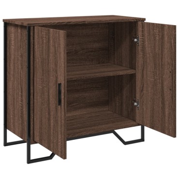 vidaXL Μπουφές Καφέ Δρυς 78x35,5x74,5cm από Επεξεργασμένο Ξύλο 1 τεμ.