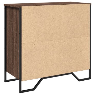 vidaXL Μπουφές Καφέ Δρυς 78x35,5x74,5cm από Επεξεργασμένο Ξύλο 1 τεμ.