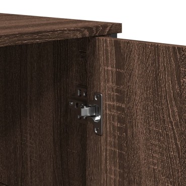 vidaXL Μπουφές Καφέ Δρυς 78x35,5x74,5cm από Επεξεργασμένο Ξύλο 1 τεμ.