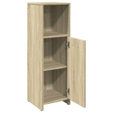 vidaXL Στήλη Μπάνιου Sonoma Δρυς 30x30x95cm Επεξεργασμένο Ξύλο 1 τεμ.