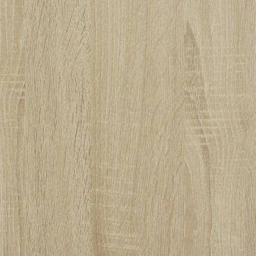 vidaXL Στήλη Μπάνιου Sonoma Δρυς 30x30x95cm Επεξεργασμένο Ξύλο 1 τεμ.