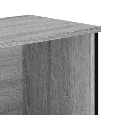 vidaXL Βιβλιοθήκη Γκρι Sonoma 50x31x106cm από Επεξεργ. Ξύλο 1 τεμ.