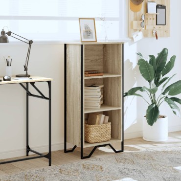 vidaXL Βιβλιοθήκη Sonoma Δρυς 50x31x106cm από Επεξεργασμένο Ξύλο 1 τεμ.