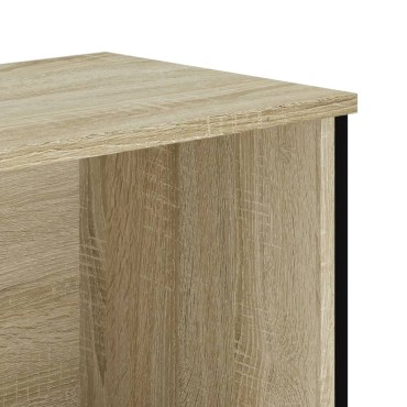 vidaXL Βιβλιοθήκη Sonoma Δρυς 50x31x106cm από Επεξεργασμένο Ξύλο 1 τεμ.