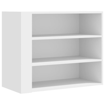 vidaXL Ντουλάπι Τοίχου Λευκό 75x35x60cm από Επεξεργασμένο Ξύλο 1 τεμ.