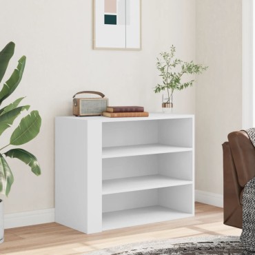 vidaXL Ντουλάπι Τοίχου Λευκό 75x35x60cm από Επεξεργασμένο Ξύλο 1 τεμ.