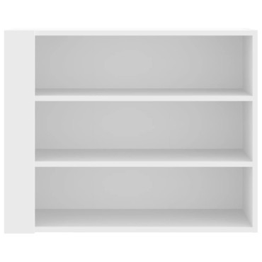 vidaXL Ντουλάπι Τοίχου Λευκό 75x35x60cm από Επεξεργασμένο Ξύλο 1 τεμ.
