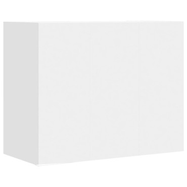 vidaXL Ντουλάπι Τοίχου Λευκό 75x35x60cm από Επεξεργασμένο Ξύλο 1 τεμ.