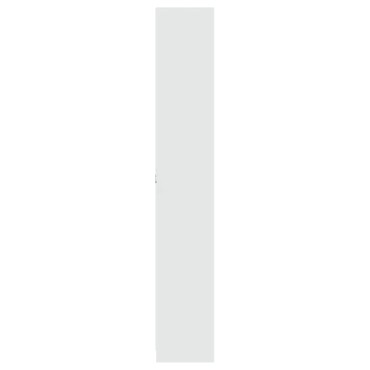 vidaXL Ντουλάπι με LED Λευκό 41,5x32,5x200cm από Επεξεργασμένο Ξύλο 1 τεμ.