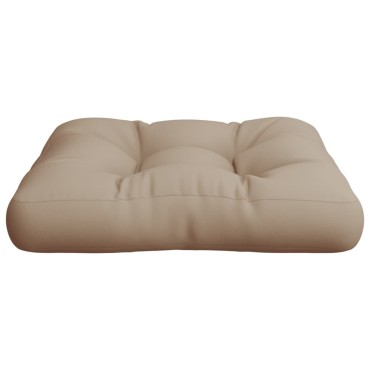 vidaXL Μαξιλάρι Παλέτας Taupe 58x58x10cm Υφασμάτινο