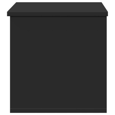 vidaXL Κουτί Αποθήκευσης Μαύρο 60x35x35cm Επεξεργασμένο Ξύλο 1 τεμ.