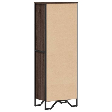 vidaXL Βιβλιοθήκη Καφέ Δρυς 50x31x137,5cm από Επεξεργασμένο Ξύλο 1 τεμ.