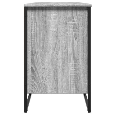 vidaXL Παπουτσοθήκη Γκρι Sonoma 90x38x61,5cm από Επεξεργασμένο Ξύλο