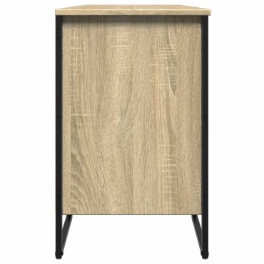 vidaXL Παπουτσοθήκη Sonoma Δρυς 90x38x61,5cm από Επεξεργασμένο Ξύλο