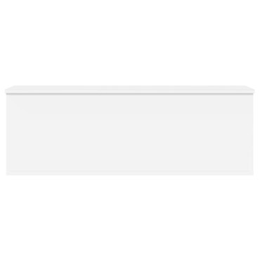 vidaXL Κουτί Αποθήκευσης Λευκό 102x35x35cm από Επεξεργασμένο Ξύλο 1 τεμ.
