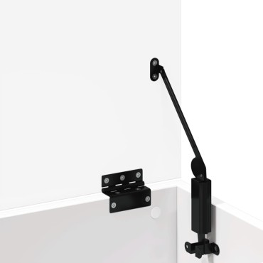 vidaXL Κουτί Αποθήκευσης Λευκό 102x35x35cm από Επεξεργασμένο Ξύλο 1 τεμ.