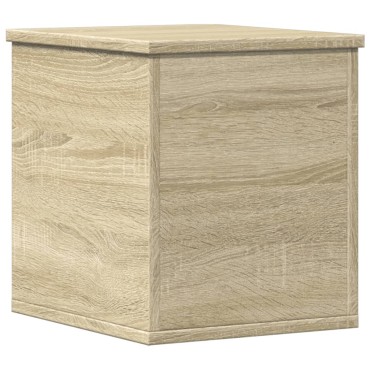 vidaXL Κουτί Αποθήκευσης Sonoma Δρυς 30x35x35cm Επεξεργασμένο Ξύλο 1 τεμ.