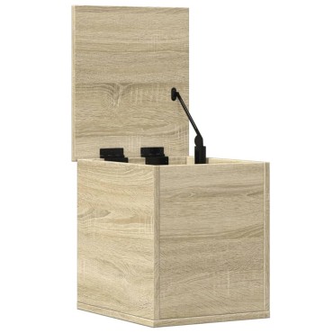 vidaXL Κουτί Αποθήκευσης Sonoma Δρυς 30x35x35cm Επεξεργασμένο Ξύλο 1 τεμ.
