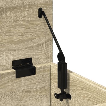 vidaXL Κουτί Αποθήκευσης Sonoma Δρυς 30x35x35cm Επεξεργασμένο Ξύλο 1 τεμ.