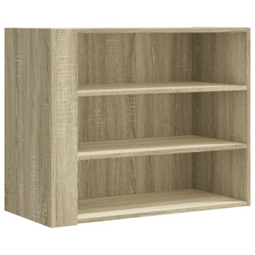vidaXL Ντουλάπι Τοίχου Sonoma Δρυς 75x35x60cm Επεξεργασμένο Ξύλο 1 τεμ.