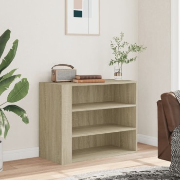 vidaXL Ντουλάπι Τοίχου Sonoma Δρυς 75x35x60cm Επεξεργασμένο Ξύλο 1 τεμ.