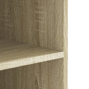 vidaXL Ντουλάπι Τοίχου Sonoma Δρυς 75x35x60cm Επεξεργασμένο Ξύλο 1 τεμ.