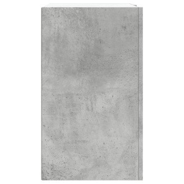 vidaXL Ντουλάπι Τοίχου Γκρι Σκυρ. 75x35x60cm Επεξεργασμένο Ξύλο 1 τεμ.