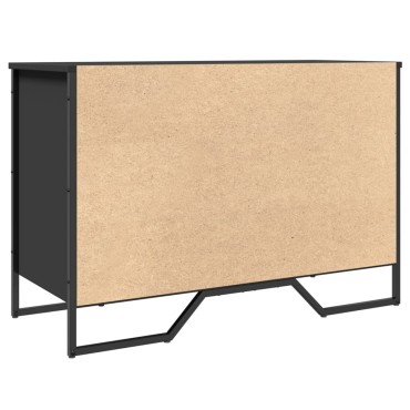 vidaXL Παπουτσοθήκη Μαύρη 90x38x61,5cm από Επεξεργασμένο Ξύλο